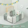 Манеж UNIX Kids Simple 114x151 Color PPSI10GGW