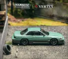 Машинка TW Tarmac Works 1:64 VERTEX Nissan Silvia S13 die cast alloy car model decoration gift