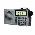Портативные цифровые динамики Mini Radio FM с приемником радио AM/FM, поддержка карты SD/TF для MP3-музыкального плеера, зарядка через USB