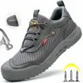 Дышащие рабочие кроссовки для мужчин Защитная обувь Рабочая обувь с защитой от ударов