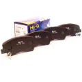 Дисковые тормозные колодки передние Hi-Q SP1399IN (4 шт.) черный