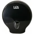Диспенсер для рулонов туалетной бумаги до 200 м LIME, черный