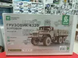 11023 Грузовик 4320 бортовой Сборная модель из дерева Baumi 1:35