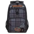 Школьный рюкзак GRIZZLY для мальчика 5-11 класс RU-430-6/1, 2 отделения, 20,5л