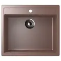 Кухонная мойка Ulgran U-104/терракот (U-104-307)