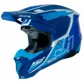 Шлем кроссовый JUST1 J40 (синий, белый, M)