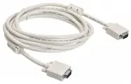 Кабель Buro CAB016S-10 VGA (m) VGA (m) 3м феррит. кольца серый