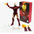 Kоллекционная лицензионная фигурка с аксессуарами от Marvel/ZD TOYS. Железный человек/Iron Man (Mark-3) Высота - 18 см