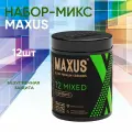 Презервативы микс-набор MAXUS Mixed, латекс, 12 штук в упаковке