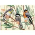 70-35402 Набор для вышивания крестом Tree Toppers/Три птички DIMENSIONS