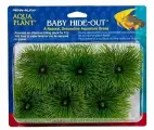 Penn-Plax Растение для аквариума Baby Hide-Out Breeding Grass, зеленое, 6 шт/уп