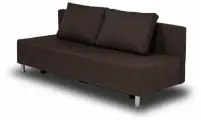 Диван кровать Парма кофейный раскладной прямой рогожка для дома и дачи Фабрика Диван 365