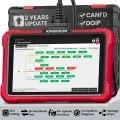 KINGBOLEN K10 Elite Сканер диагностики автомобиля, 10.1, карта топологии, 40+ сбросов, активные тесты, кодирование ЭБУ