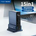 Док-станция ACASIS DS-7A15, 15 в 1, поддержка, серый