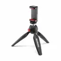 Шататив Manfrotto MKPIXICLMII-BK Pixi Mini Tripod (Made in Italy) с держателем для смартфона