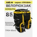 Велорюкзак-штаны на багажник, ПИК-99, ТРЕК-85М-2 кордура, черно-желтый