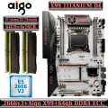 Комплект материнская плата Aigo X99 Titanium D4 + Xeon 2666V3 + 64GB DDR4 ECC 4X16GB Black
