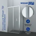 Душевой уголок Wasserkraft Weser 78F22 100x90 см