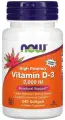 Now Foods, Vitamin D3, витамин D3, 2000 МЕ, 240 мягких таблеток