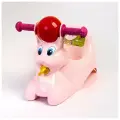 Горшок-игрушка Зайчик, цвет розовый