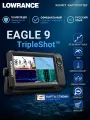 Lowrance Eagle 9 с датчиком TripleShot HD+ карта C-Map Y-050