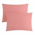 Комплект наволочек Этель, 50х70 см - 2 шт, цвет розовый, 100% хлопок, поплин