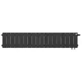 Радиатор биметаллический Royal Thermo PianoForte 200 /Noir Sable 18 секции VDR нижнее правое подключение
