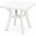 Стол садовый квадратный Атлант 800мм (Белый) М8821