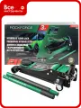 Домкрат подкатной гидравлический двухпоршневой Rockforce 3т (h min 85мм, h max 430мм) RF-T830018 HT(58628)