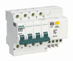 Диф. автомат 3P+N 20А 30мА тип АC х-ка C 4,5кА ДИФ-101 DEKraft
