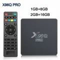 X96Q PRO Smart TV BOX Android 10 Allwinner H313 1 ГБ 8 ГБ X96Q PRO 2,4G WiFi 4K HD телеприставка 1G8G медиаплеер