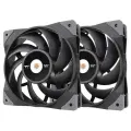 CL-F082-PL12BL-A / Вентилятор Thermaltake Toughfan 12 2шт, 120мм, 4-pin, 2000об/мин, 19.2 - 22.3 дБ,