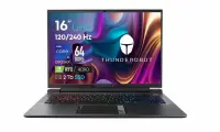 16 Ноутбук Thunderobot Zero G3 Radiant (JT009J00BRU) серый - 3840x2160, IPS, Intel Core i9-13900HX, ядра: 24 x 2,2 ГГц, 64 ГБ, SSD 2048 ГБ, NVIDIA GeForce RTX 4090 (16 ГБ 11), Windows 11 Home