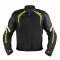 Мотокуртка INFLAME INFERNO II текстиль+сетка, цвет зеленый неон, размер L