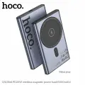 HOCO Повербанк беспроводной магнитный Q32 Bird PD20W POWER BANK для быстрой зарядки (5 000 мАч), металлический серый