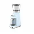 Кофемолка Smeg CGF11PBEU, 30 уровней помола, пастельно-голубой