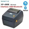Термопринтер этикеток Xprinter XP-480B (USB+Bluetooth)