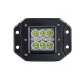 Фара рабочего света 12Вт встраиваемая 6 диодов LED 122 *91*70 ближний/дальний Nord YADA