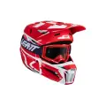 Мотошлем Leatt Moto 3.5 Helmet Kit (Red, M, 2025 (1025100462))