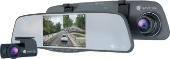 Navitel Видеорегистратор Navitel MR255 NV серый 2Mpix 1080x1920 1080p 160гр. MSTAR MSC8339