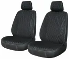 Накидка на сиденье автомобиля / чехлы для автомобильных сидений A2DM гармония черный/черный (2 шт.)