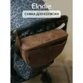Сумка-органайзер для коляски с креплением Elodie Half Moon Caramel Brown