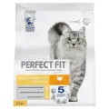Сухой корм Perfect Fit с индейкой для взрослых кошек с чувствительным пищеварением 1,2 кг (3 шт)