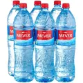 Вода питьевая природная негазированная Мевер, ПЭТ, 6 шт. по 1.5 л