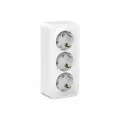 Розетка трехместная с заземлением Schneider Electric Blanca Белый BLNRA010311 5шт