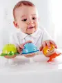 Игрушки для малышей набор погремушек Hape Морские друзья, 3 предмета E0330_HP
