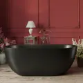 Отдельностоящая ванна Soul of Calypso 8C-368-170MB, овальная, матовая, черная, 170×80×60 см