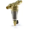 Фильтр промывной 1/2' без манометра, стеклянный корпус TIM JH-1004