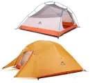 Палатка Naturehike Cloud Up 2-местная, алюминиевый каркас, оранжевый