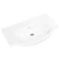 Раковина Kirovit Элеганс 75 УТ000001314 Белая, современный стиль